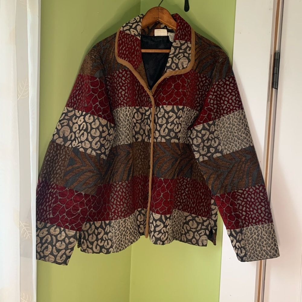 White Stag Patchwork Jacket Xl - image 2